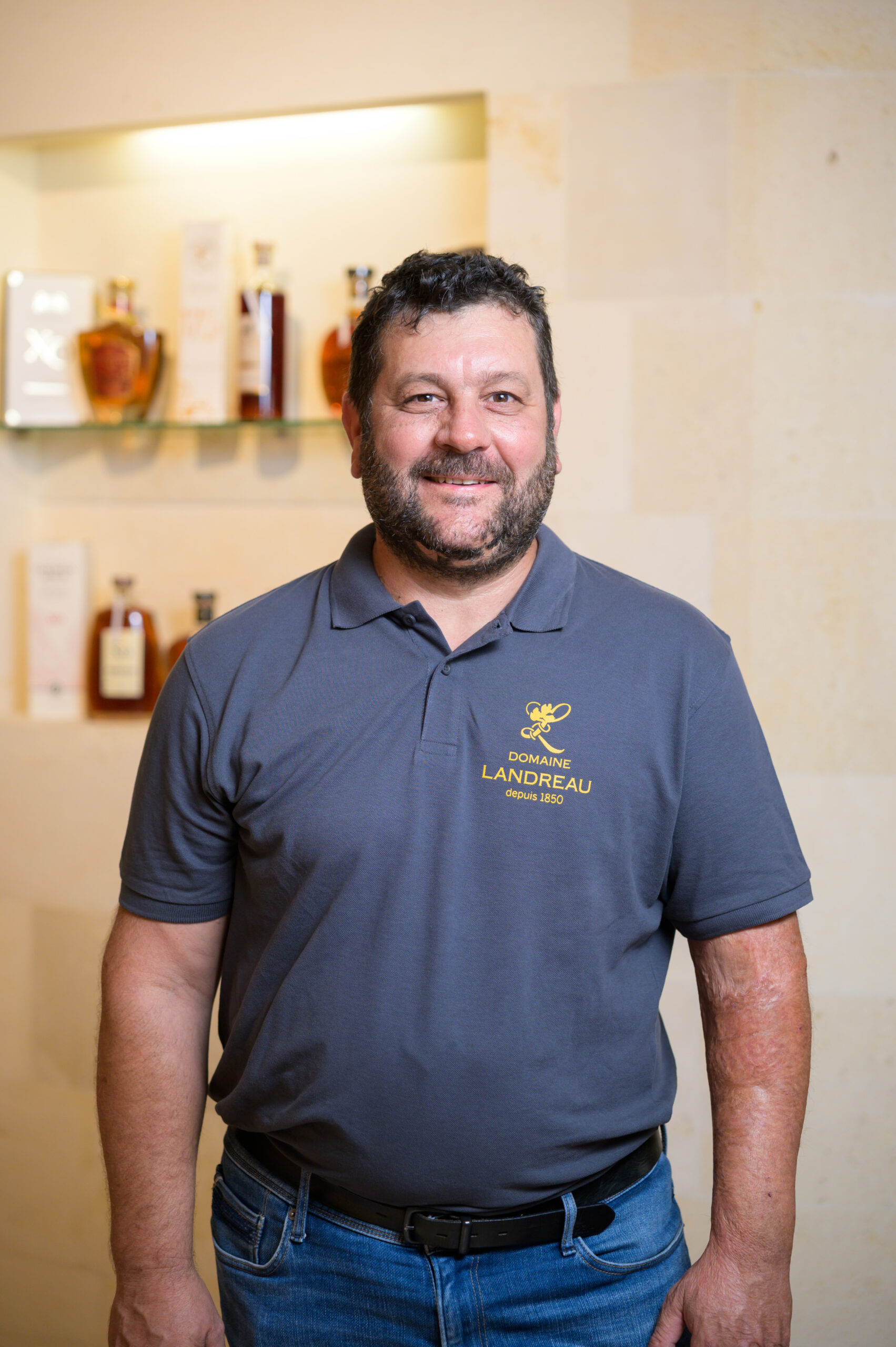 Landreau, producteur adhérent de la Maison de la Grande Champagne, Segonzac