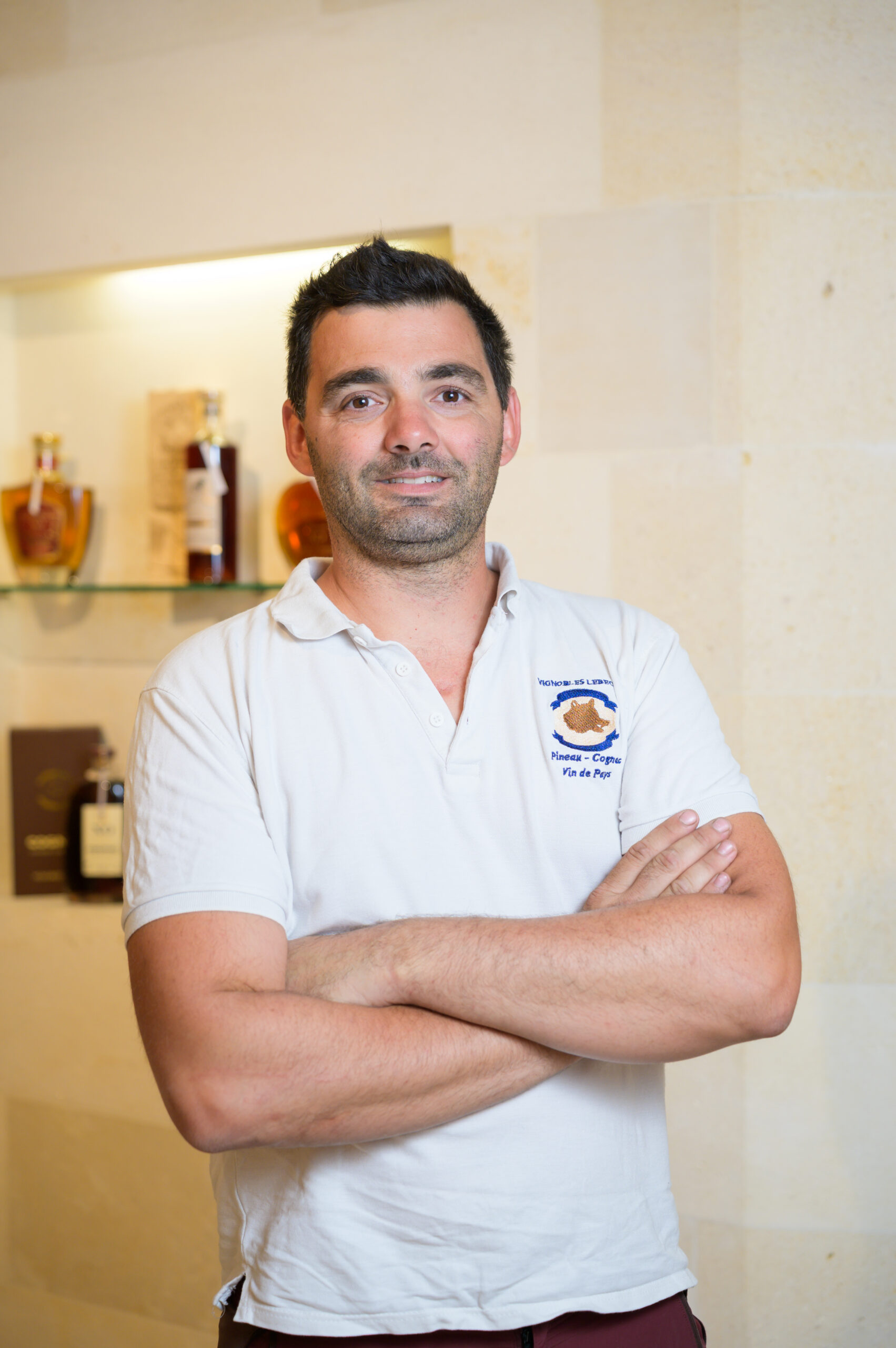 Lebecq, producteur adhérent de la Maison de la Grande Champagne, Segonzac